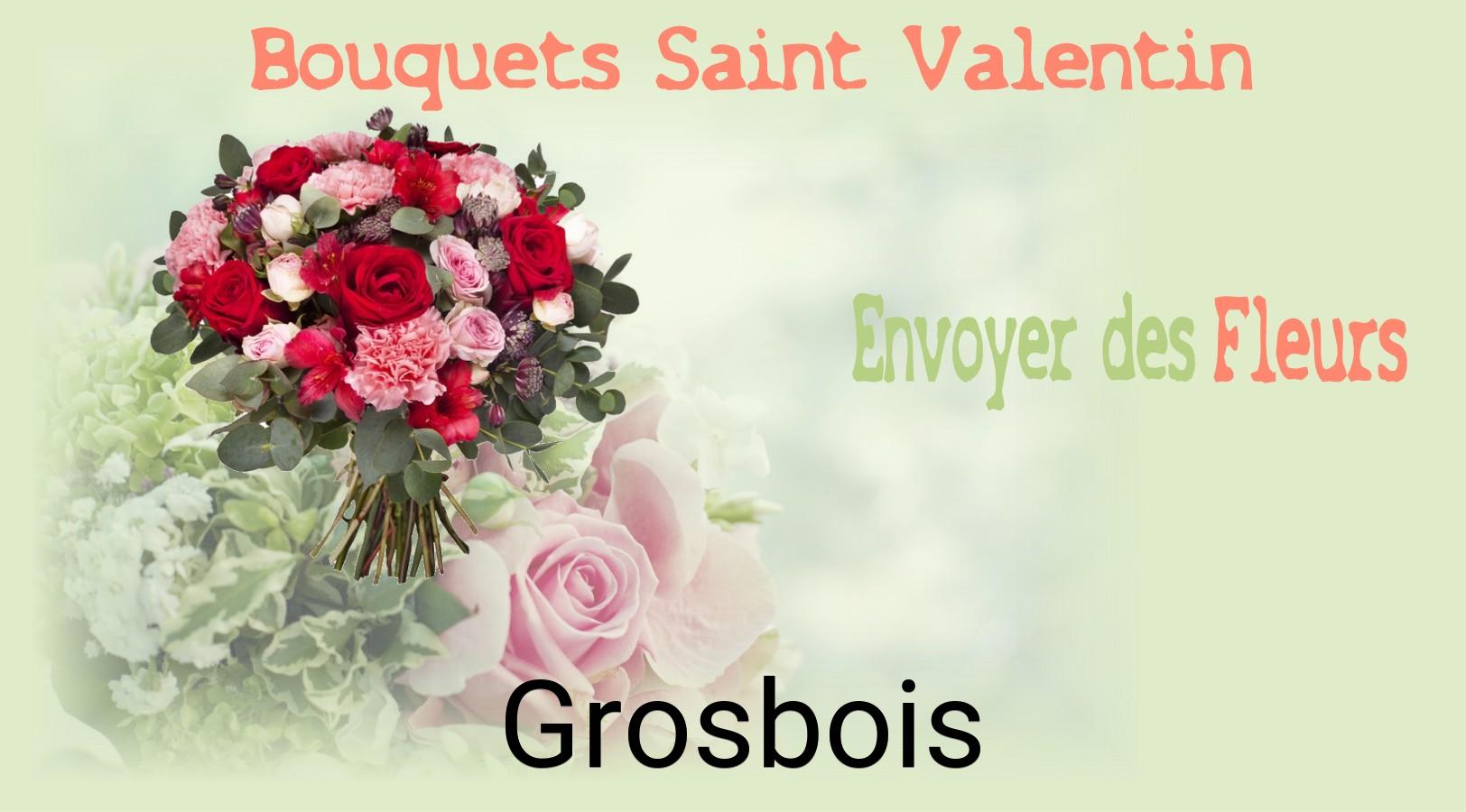 Roses de Saint-Valentin livrées à Grosbois